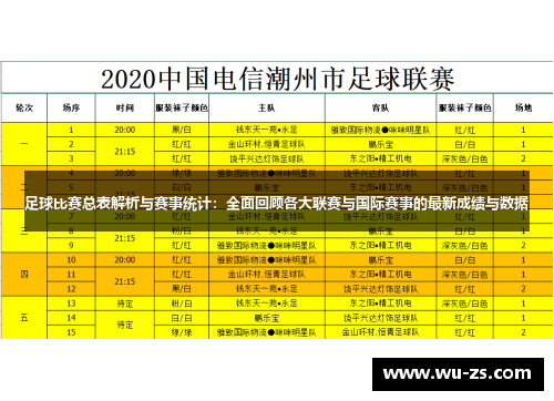 足球比赛总表解析与赛事统计：全面回顾各大联赛与国际赛事的最新成绩与数据